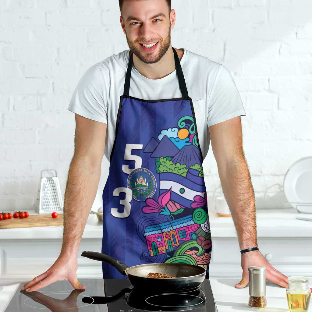 El Salvador Apron Beauty Local Inspired - Wonder Print Shop