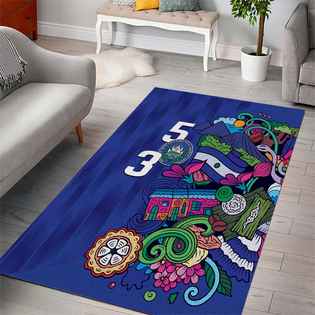 El Salvador Area Rug Beauty Local Inspired - Wonder Print Shop
