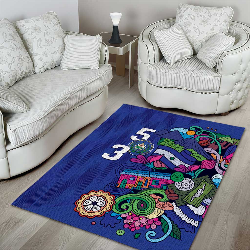 El Salvador Area Rug Beauty Local Inspired - Wonder Print Shop