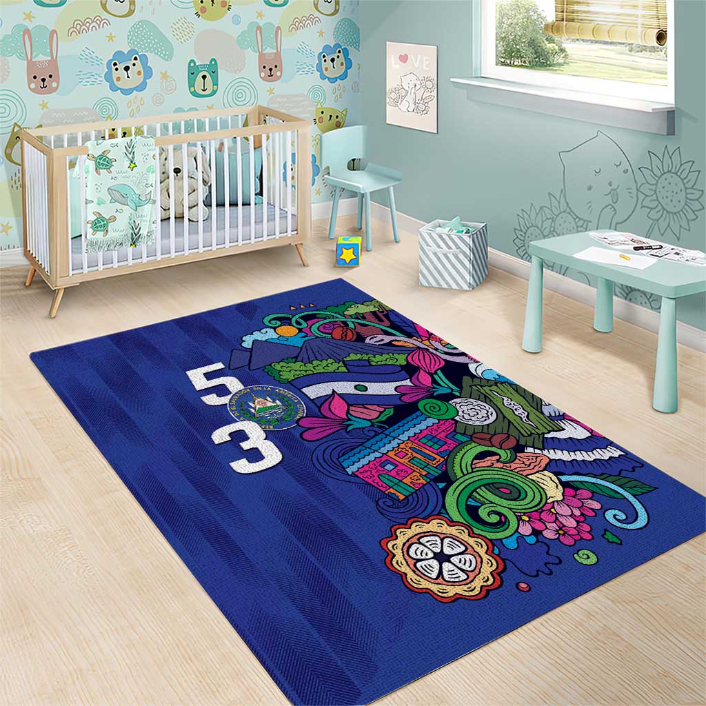 El Salvador Area Rug Beauty Local Inspired - Wonder Print Shop