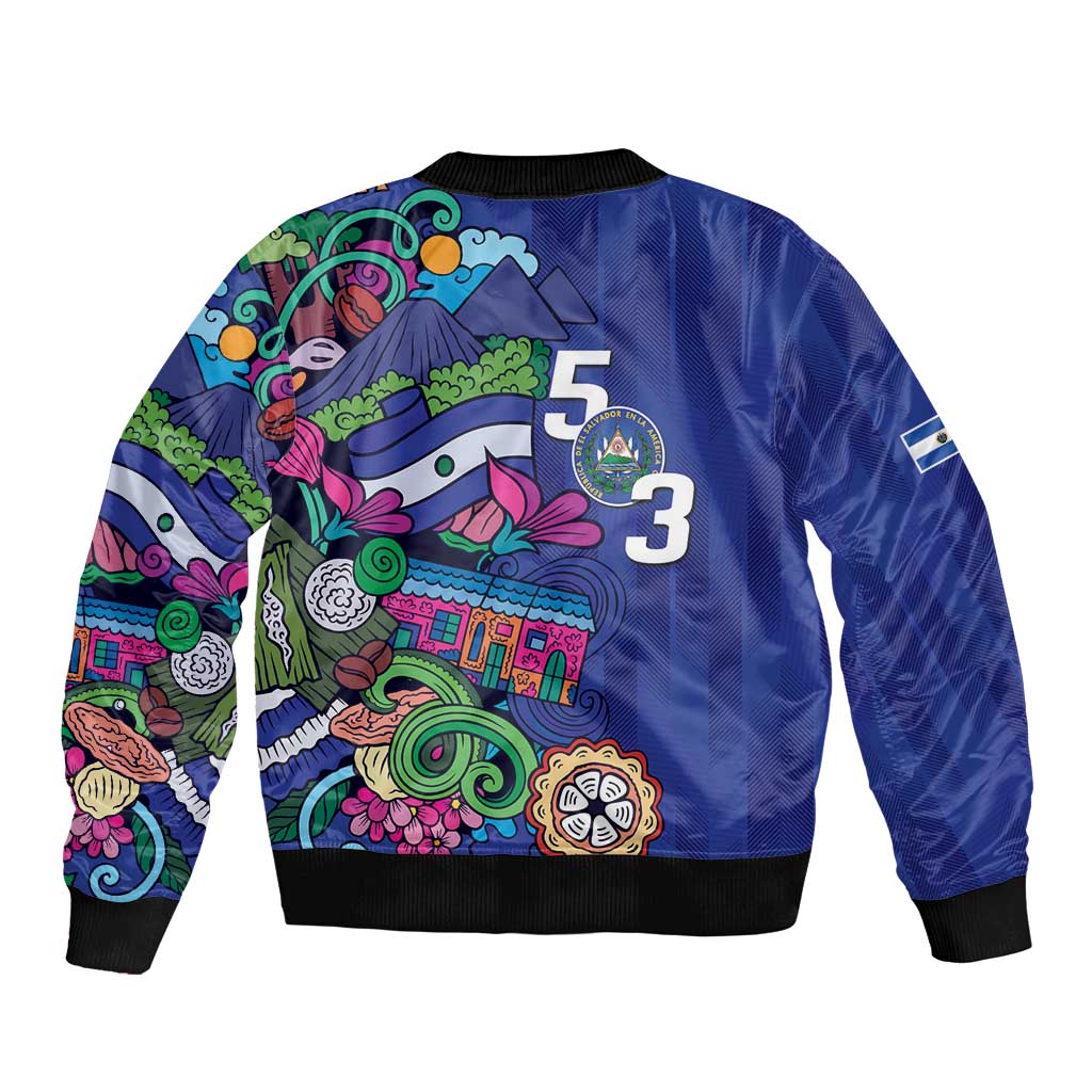 El Salvador Bomber Jacket Beauty Local Inspired - Wonder Print Shop