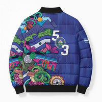 El Salvador Bomber Puffer Jacket Beauty Local Inspired - Wonder Print Shop