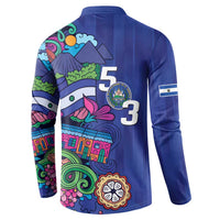 El Salvador Button Sweatshirt Beauty Local Inspired - Wonder Print Shop