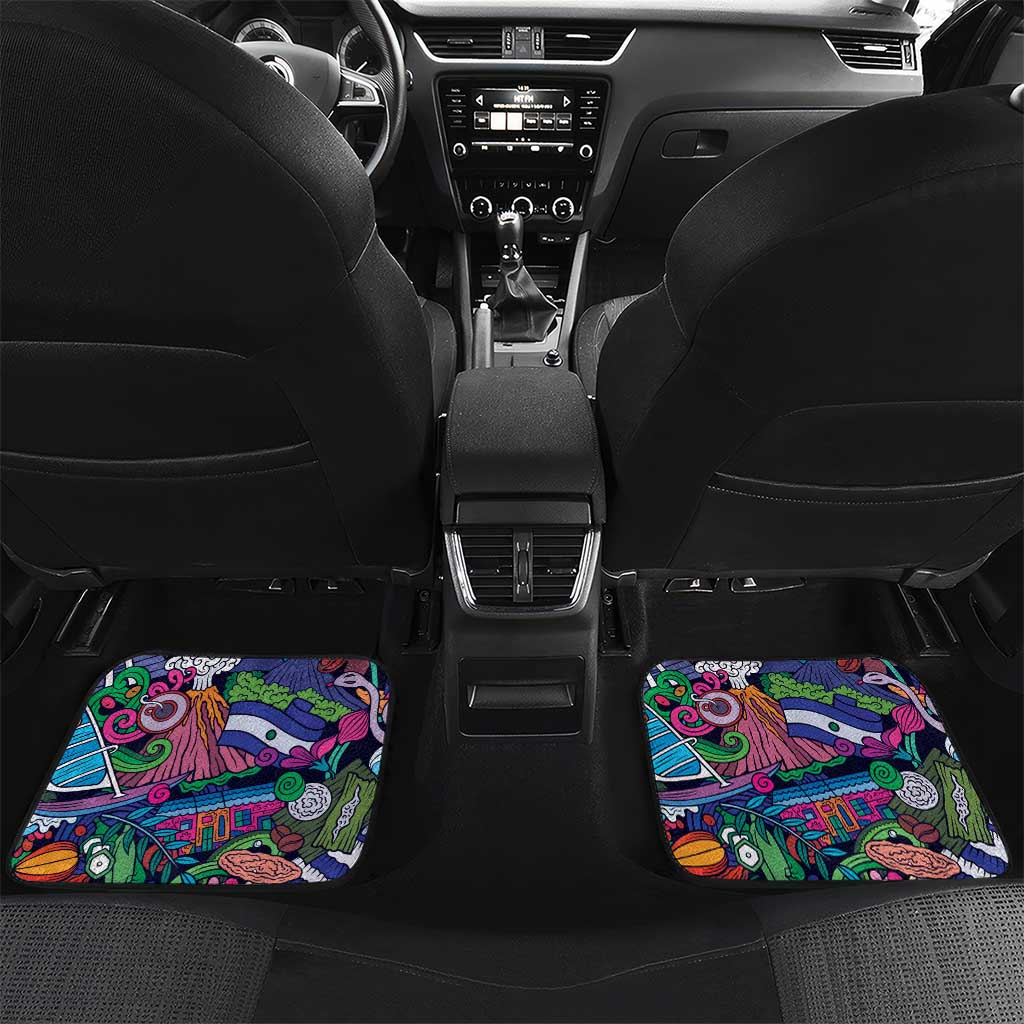 El Salvador Car Mats Beauty Local Inspired - Wonder Print Shop