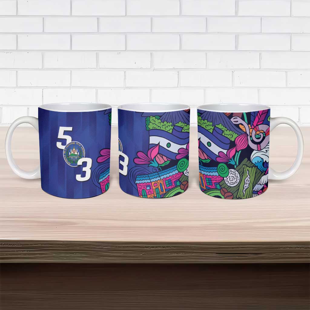 El Salvador Ceramic Mug Beauty Local Inspired - Wonder Print Shop