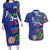 El Salvador Couples Matching Long Sleeve Bodycon Dress and Hawaiian Shirt Beauty Local Inspired - Wonder Print Shop