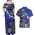 El Salvador Couples Matching Off Shoulder Maxi Dress and Hawaiian Shirt Beauty Local Inspired - Wonder Print Shop