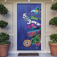 El Salvador Door Cover Beauty Local Inspired - Wonder Print Shop