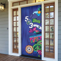 El Salvador Door Cover Beauty Local Inspired - Wonder Print Shop