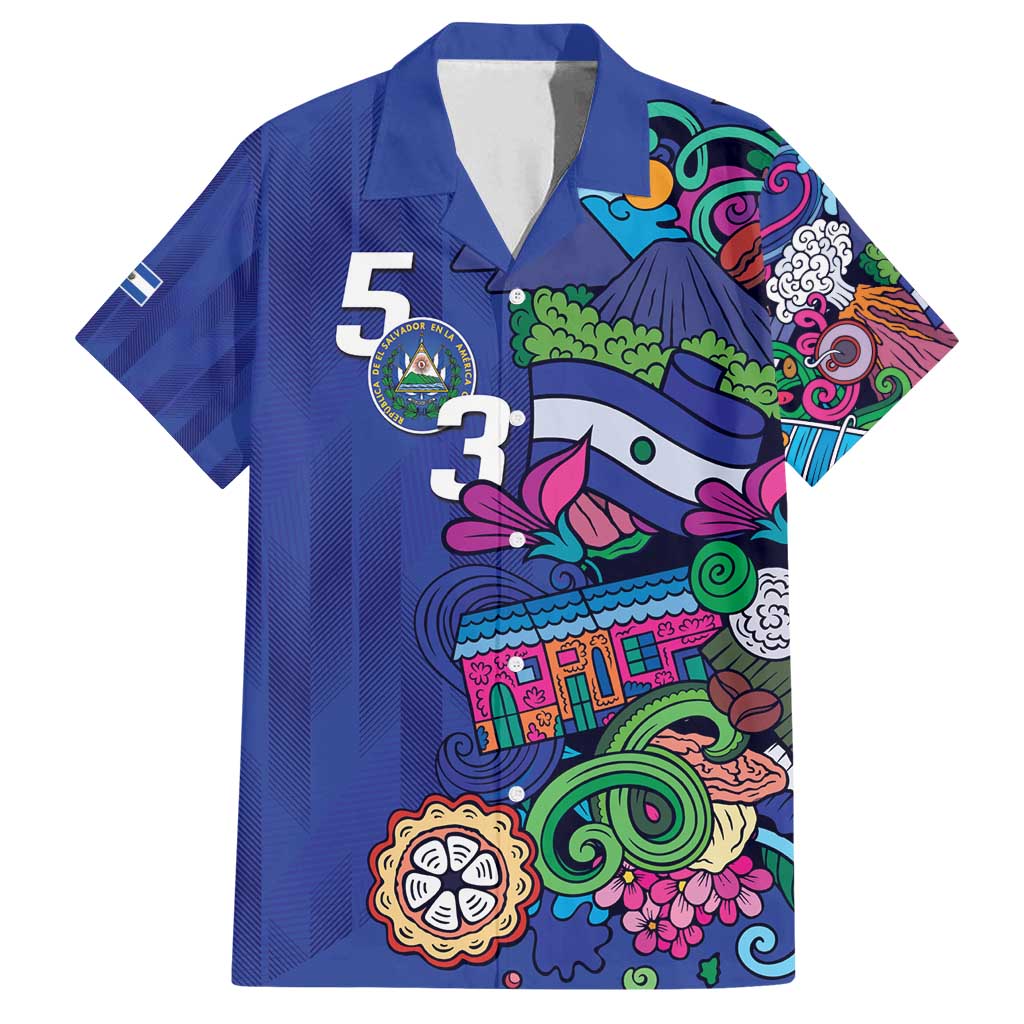 El Salvador Family Matching Long Sleeve Bodycon Dress and Hawaiian Shirt Beauty Local Inspired - Wonder Print Shop