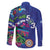 El Salvador Family Matching Long Sleeve Bodycon Dress and Hawaiian Shirt Beauty Local Inspired - Wonder Print Shop