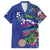 El Salvador Family Matching Off The Shoulder Long Sleeve Dress and Hawaiian Shirt Beauty Local Inspired - Wonder Print Shop