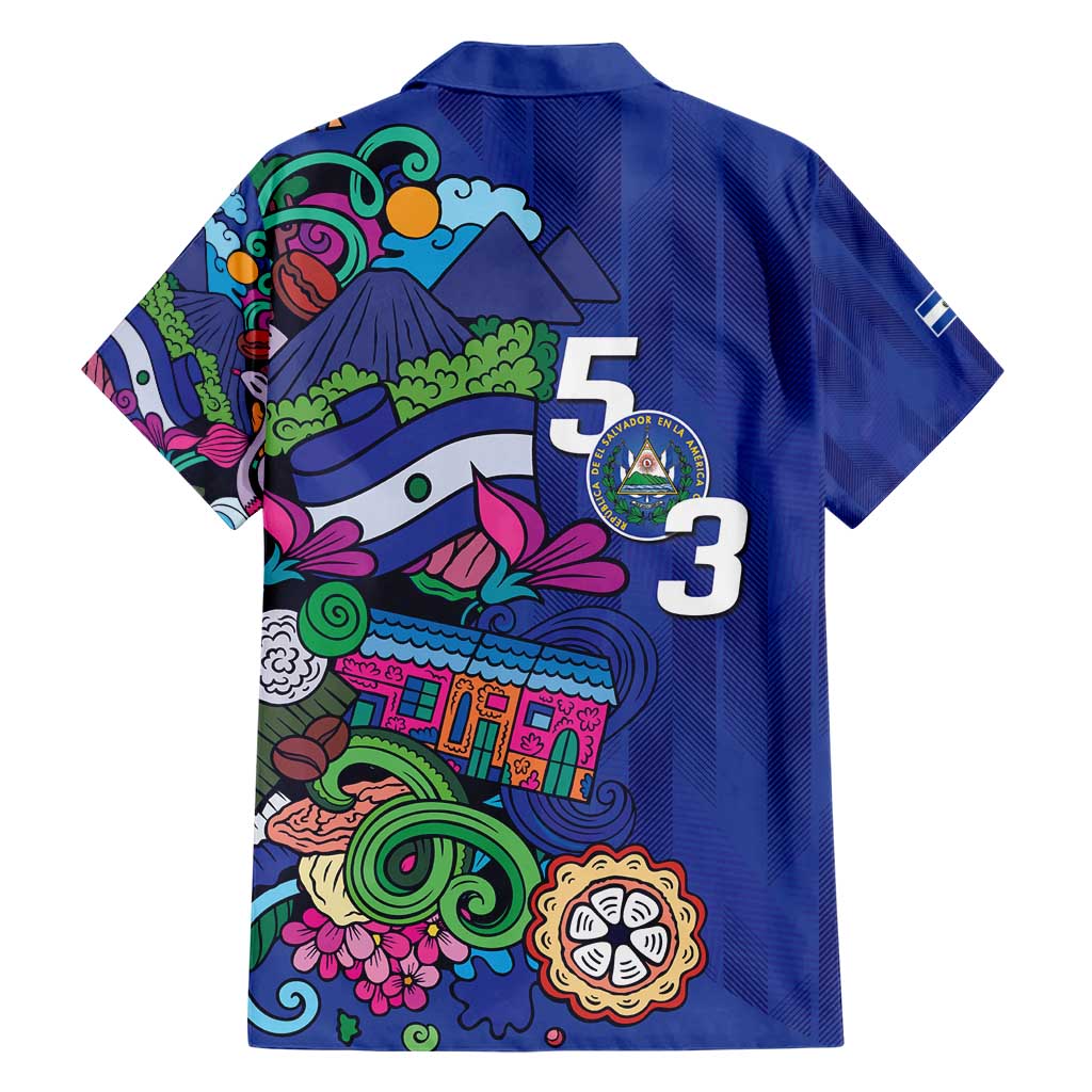 El Salvador Family Matching Short Sleeve Bodycon Dress and Hawaiian Shirt Beauty Local Inspired - Wonder Print Shop