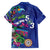 El Salvador Family Matching Short Sleeve Bodycon Dress and Hawaiian Shirt Beauty Local Inspired - Wonder Print Shop