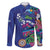 El Salvador Family Matching Short Sleeve Bodycon Dress and Hawaiian Shirt Beauty Local Inspired - Wonder Print Shop