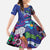 El Salvador Family Matching Summer Maxi Dress and Hawaiian Shirt Beauty Local Inspired - Wonder Print Shop