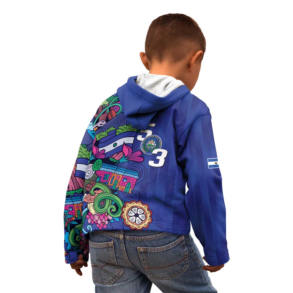 El Salvador Kid Hoodie Beauty Local Inspired - Wonder Print Shop