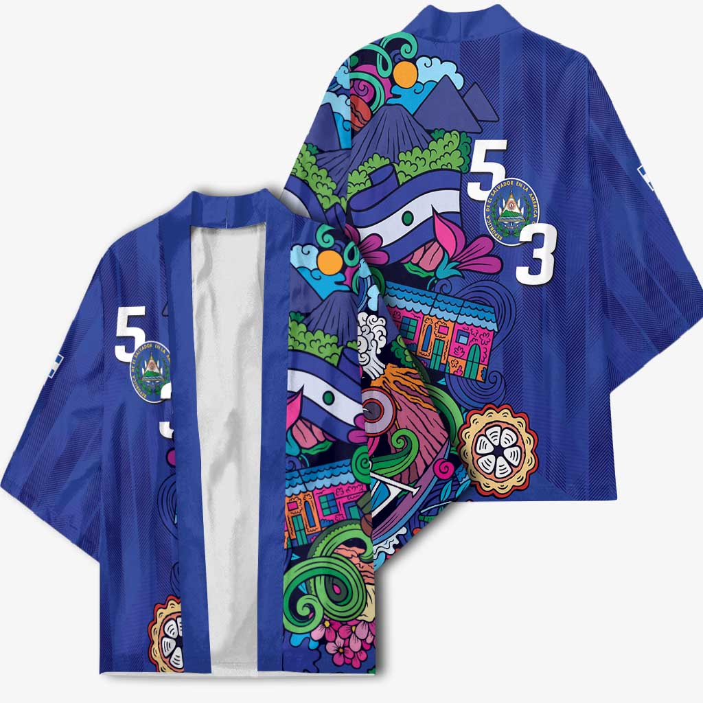 El Salvador Kimono Beauty Local Inspired - Wonder Print Shop