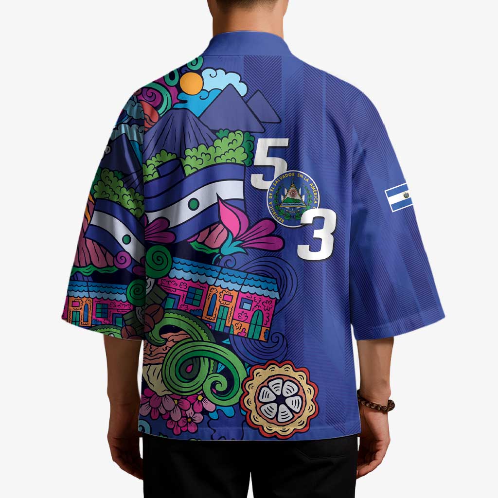 El Salvador Kimono Beauty Local Inspired - Wonder Print Shop