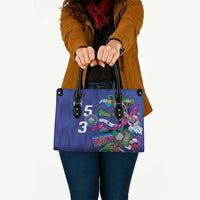 El Salvador Leather Bag Beauty Local Inspired - Wonder Print Shop