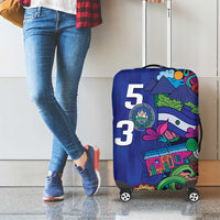 El Salvador Luggage Cover Beauty Local Inspired - Wonder Print Shop