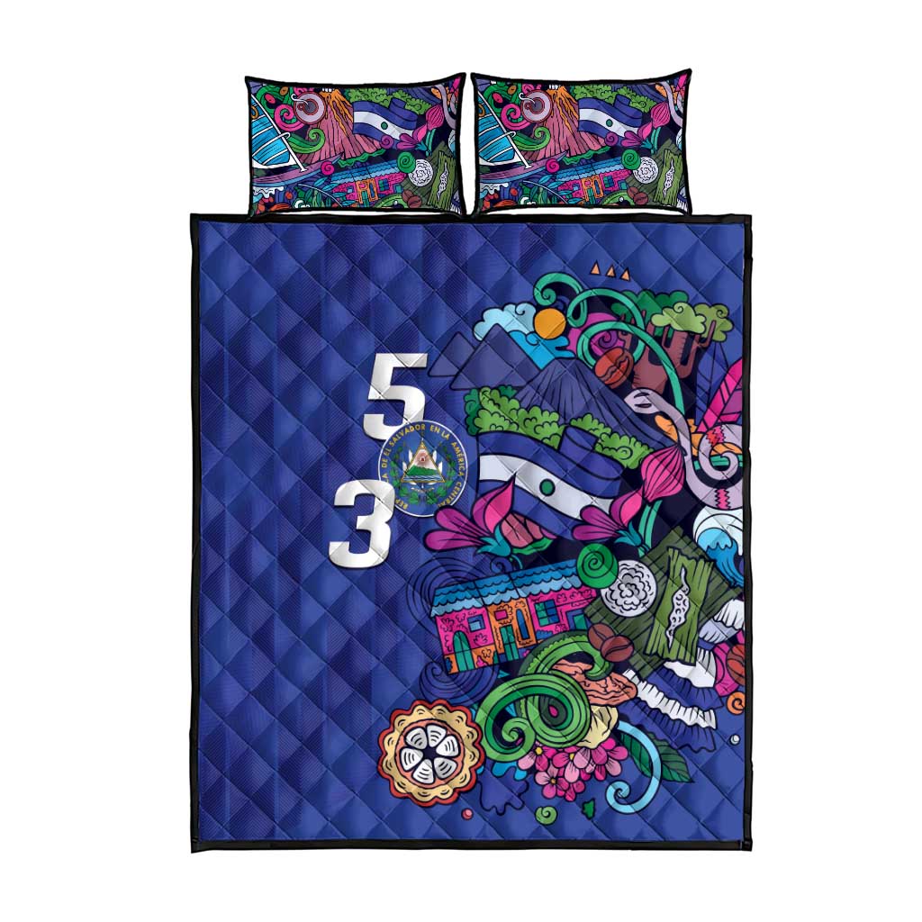 El Salvador Quilt Bed Set Beauty Local Inspired - Wonder Print Shop