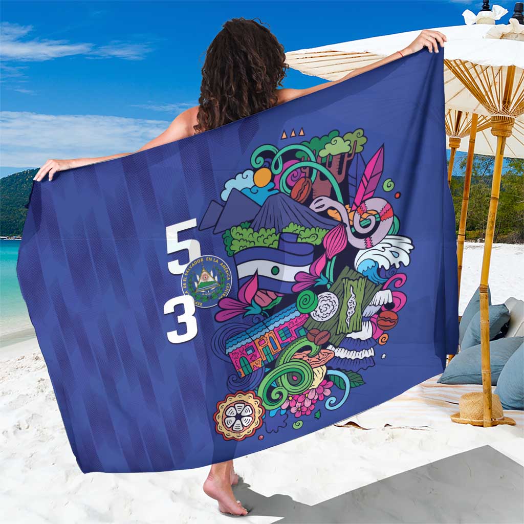 El Salvador Sarong Beauty Local Inspired - Wonder Print Shop