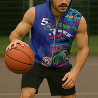 El Salvador Sleeveless Zip Hoodie Beauty Local Inspired - Wonder Print Shop