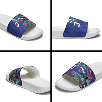 El Salvador Slide Sandals Beauty Local Inspired - Wonder Print Shop