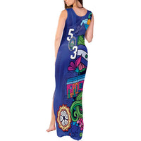 El Salvador Tank Maxi Dress Beauty Local Inspired - Wonder Print Shop