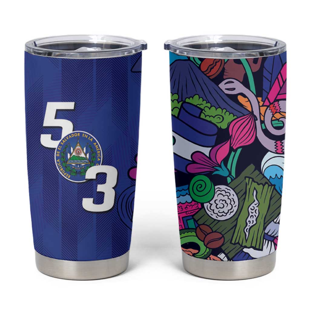 El Salvador Tumbler Cup Beauty Local Inspired - Wonder Print Shop