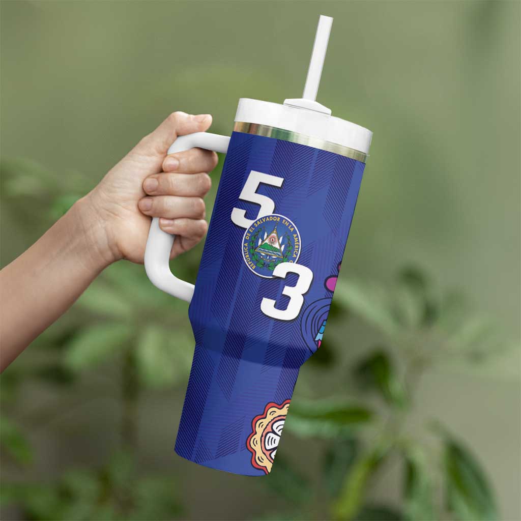 El Salvador Tumbler With Handle Beauty Local Inspired - Wonder Print Shop