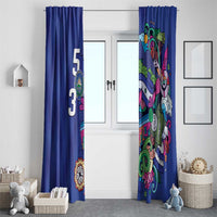 El Salvador Window Curtain Beauty Local Inspired - Wonder Print Shop