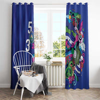 El Salvador Window Curtain Beauty Local Inspired - Wonder Print Shop