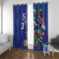 El Salvador Window Curtain Beauty Local Inspired - Wonder Print Shop