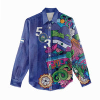 El Salvador Women Casual Shirt Beauty Local Inspired - Wonder Print Shop