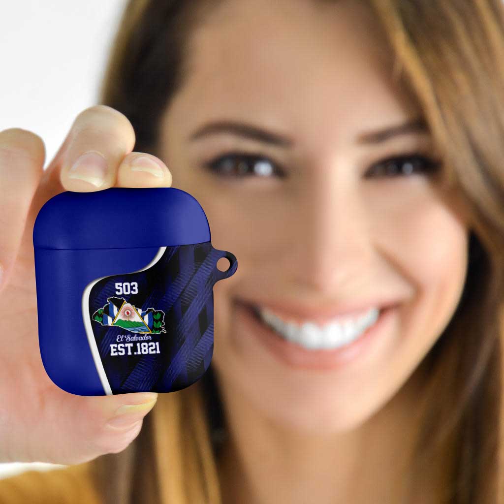 El Salvador Independence Day AirPods Case Since 1821 September 15 - Wonder Print Shop