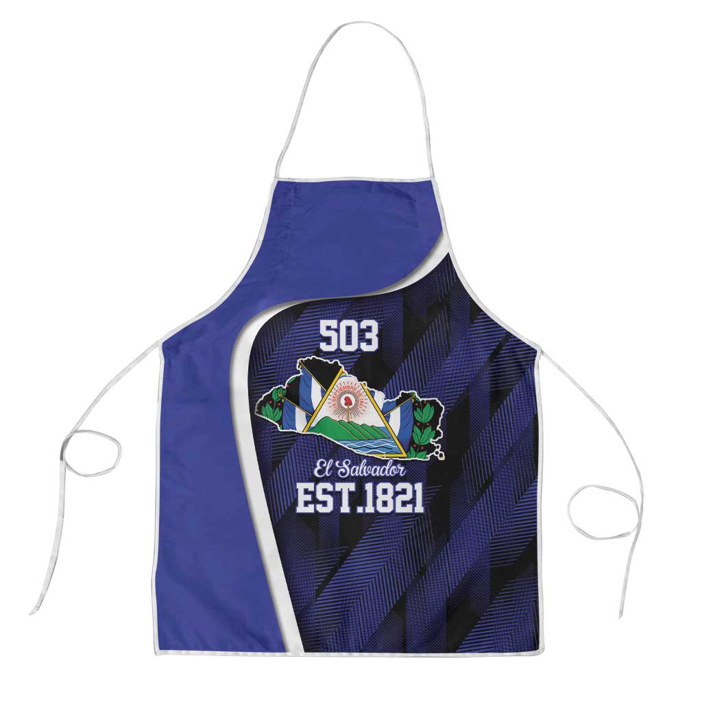 El Salvador Independence Day Apron Since 1821 September 15 - Wonder Print Shop