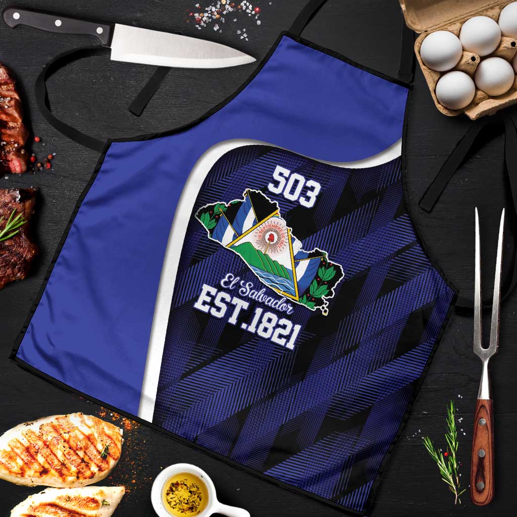 El Salvador Independence Day Apron Since 1821 September 15 - Wonder Print Shop