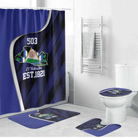 El Salvador Independence Day Bathroom Set Since 1821 September 15 - Wonder Print Shop