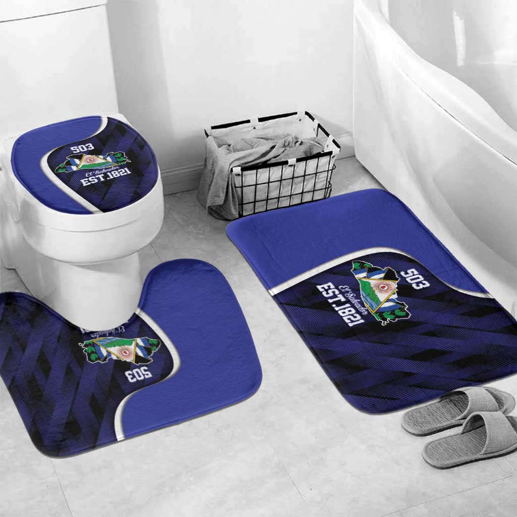 El Salvador Independence Day Bathroom Set Since 1821 September 15 - Wonder Print Shop