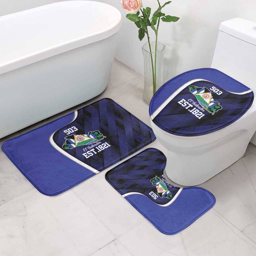 El Salvador Independence Day Bathroom Set Since 1821 September 15 - Wonder Print Shop