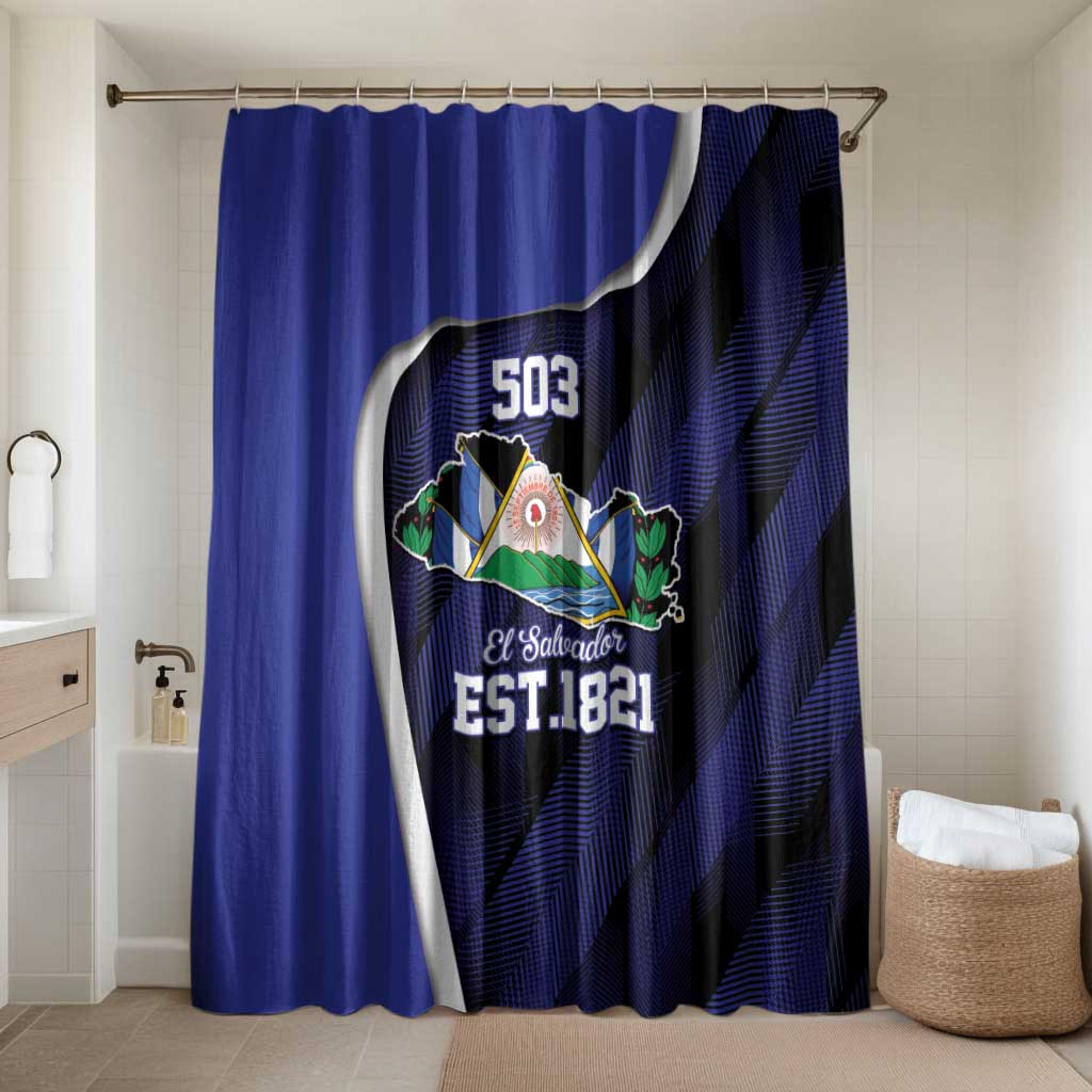 El Salvador Independence Day Bathroom Set Since 1821 September 15 - Wonder Print Shop