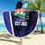 El Salvador Independence Day Beach Blanket Since 1821 September 15 - Wonder Print Shop