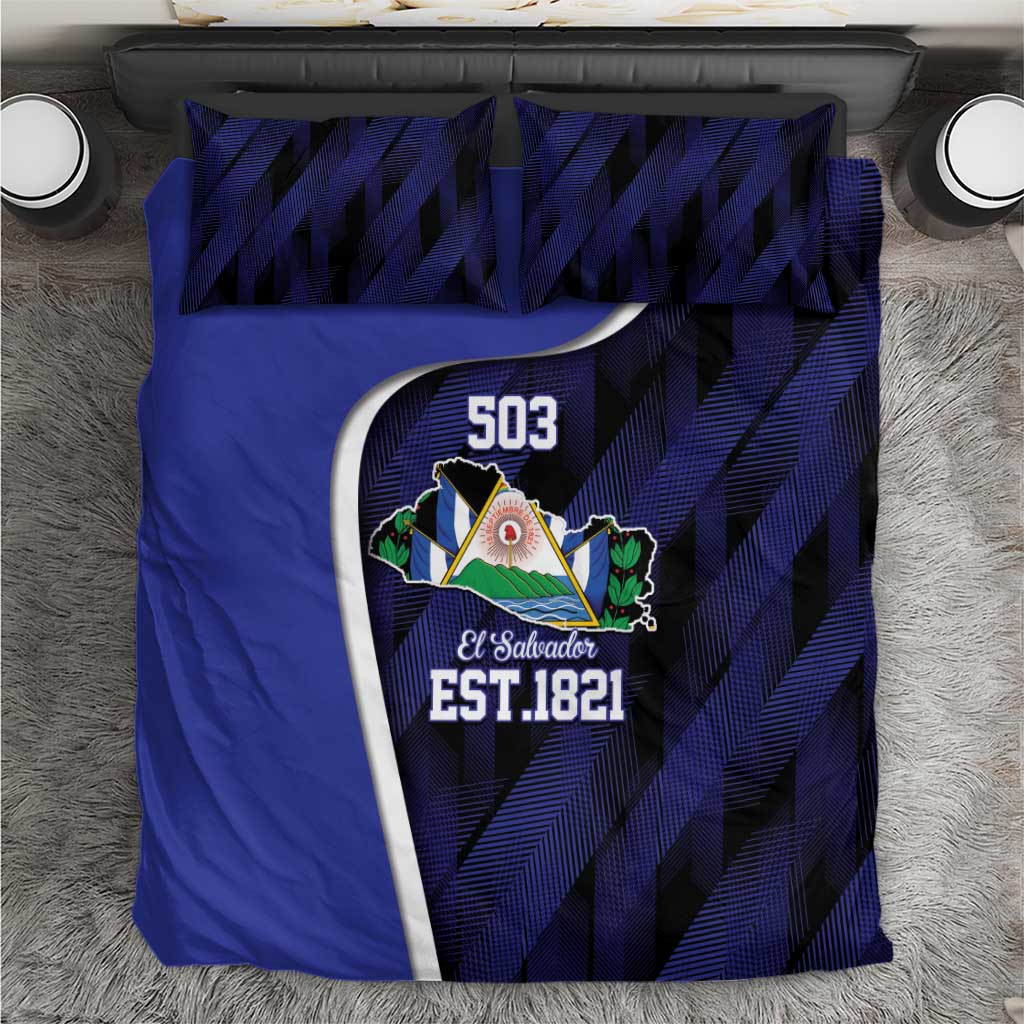 El Salvador Independence Day Bedding Set Since 1821 September 15 - Wonder Print Shop