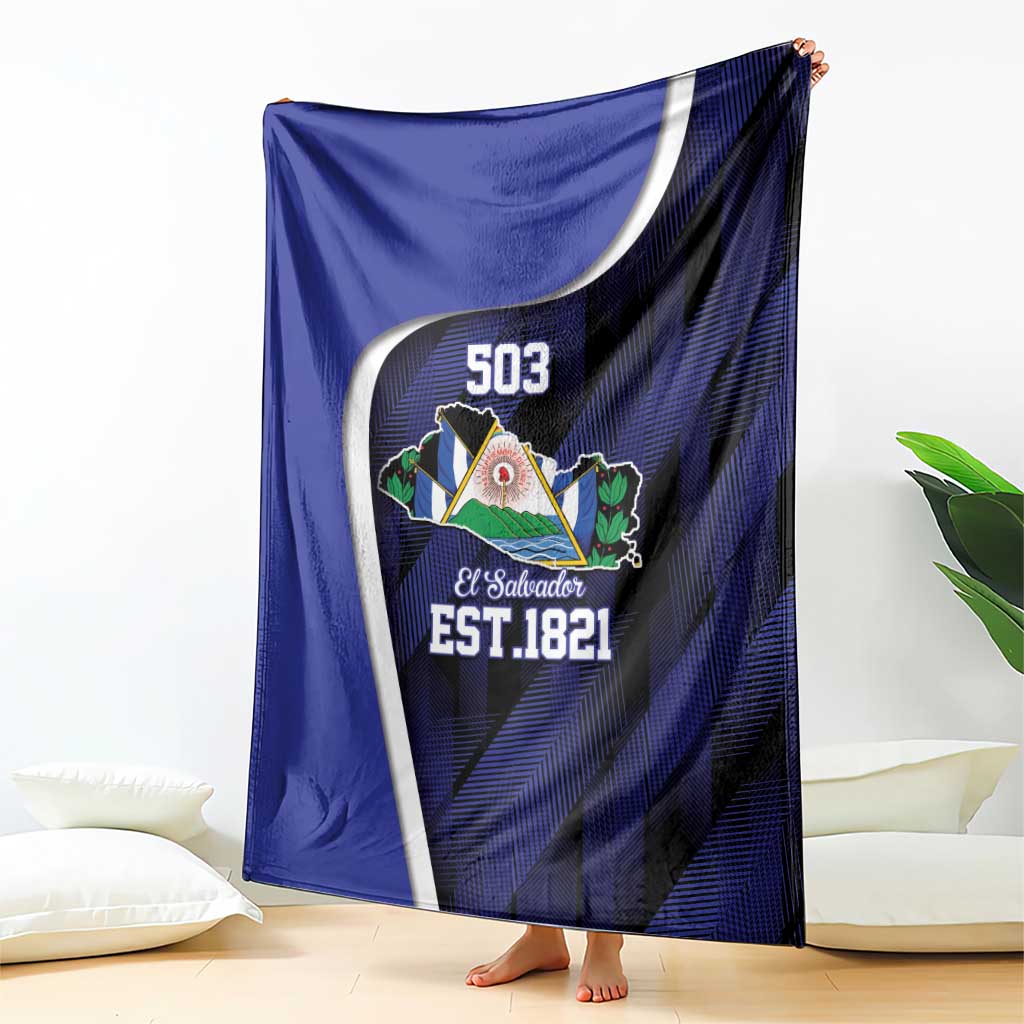 El Salvador Independence Day Blanket Since 1821 September 15 - Wonder Print Shop