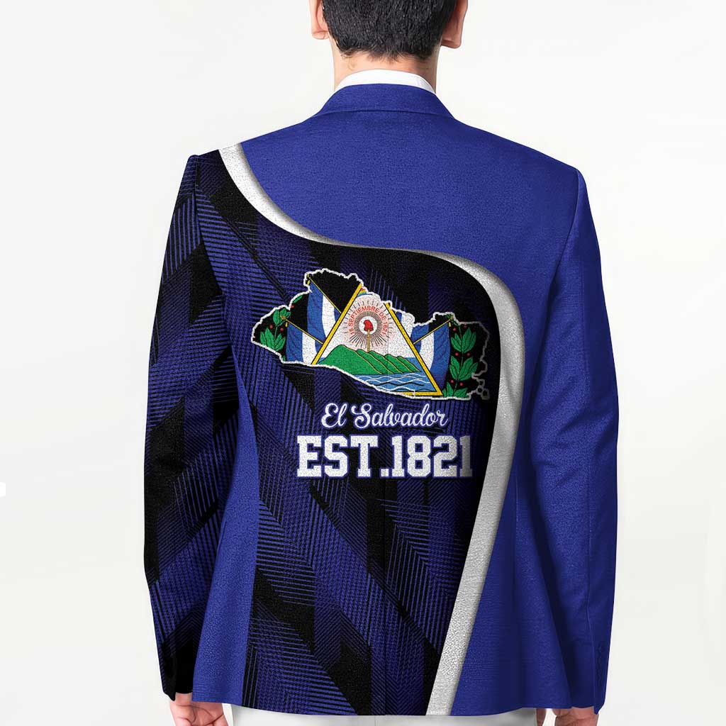 El Salvador Independence Day Blazer Since 1821 September 15 - Wonder Print Shop