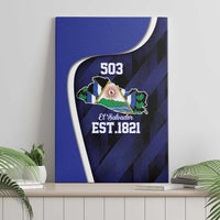 El Salvador Independence Day Canvas Wall Art Since 1821 September 15 - Wonder Print Shop