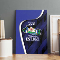 El Salvador Independence Day Canvas Wall Art Since 1821 September 15 - Wonder Print Shop