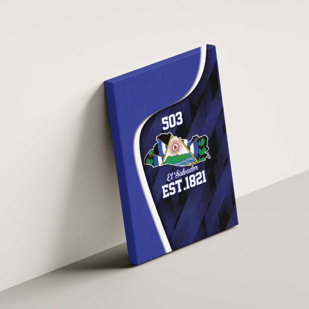 El Salvador Independence Day Canvas Wall Art Since 1821 September 15 - Wonder Print Shop